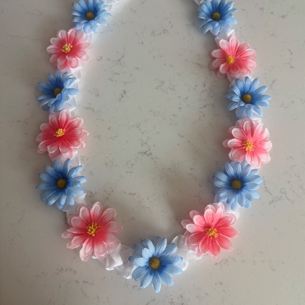 Baby Shower Lei/Gender Reveal/Baby Girl Lei/Baby Boy/Special Occasion Lei/
